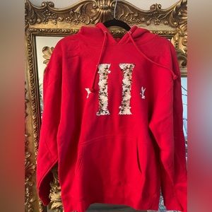 Yung Rich Nation YRN “Culture II” Red Hoodie Sz M